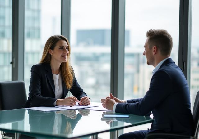 Professionelles HR Beratungsgespräch in Wien